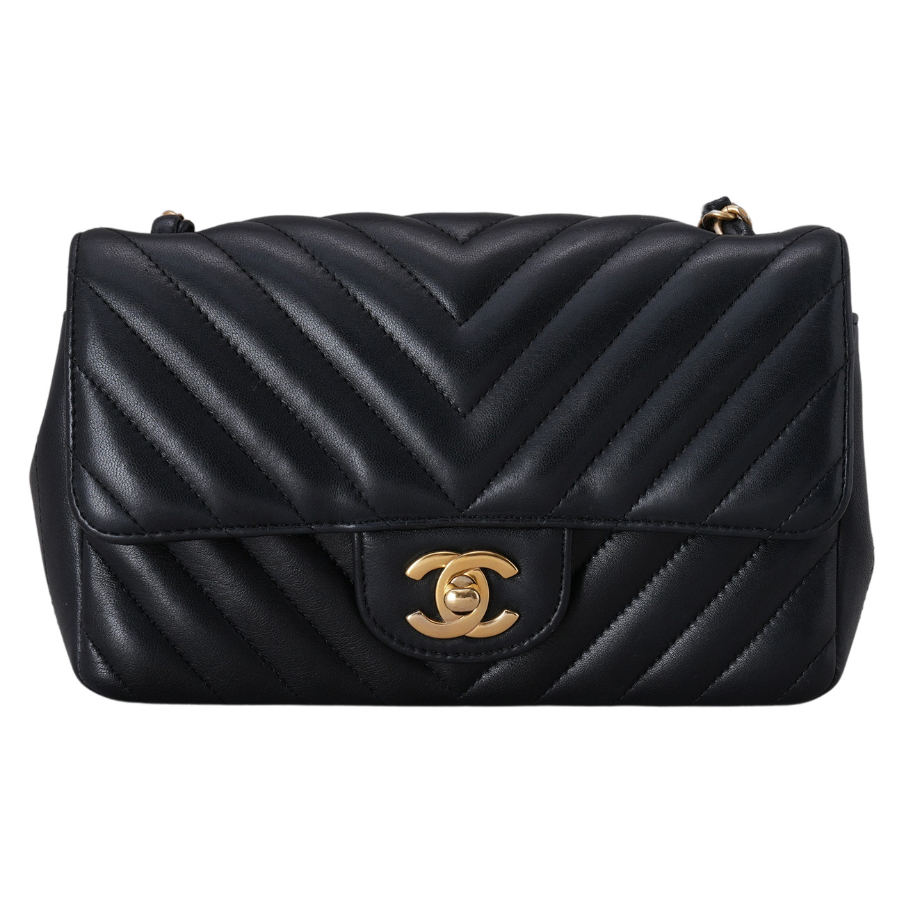 CHANEL(USED)샤넬 쉐브론 뉴미니 크로스백