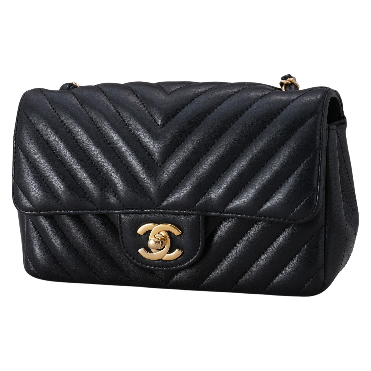 CHANEL(USED)샤넬 쉐브론 뉴미니 크로스백