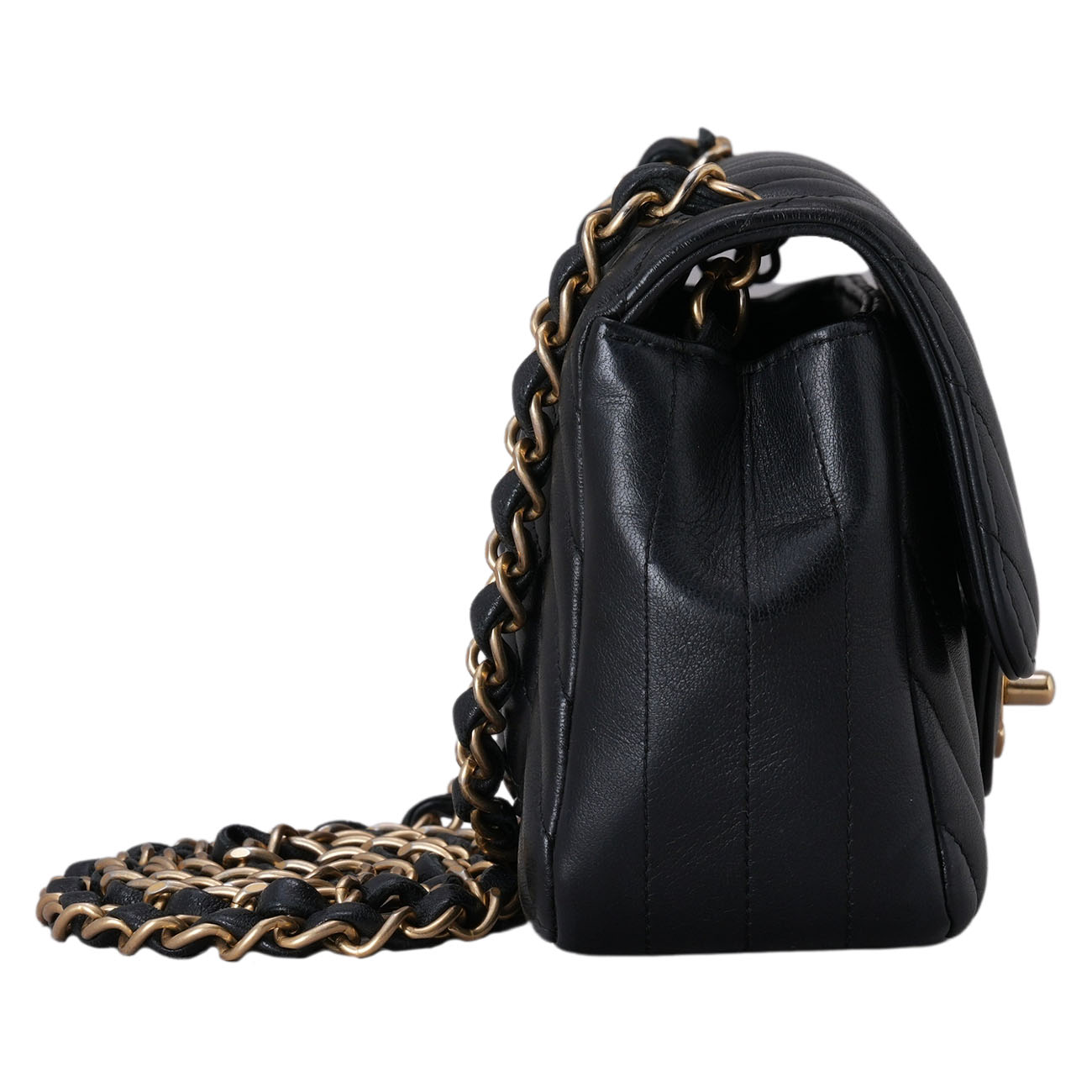 CHANEL(USED)샤넬 쉐브론 뉴미니 크로스백