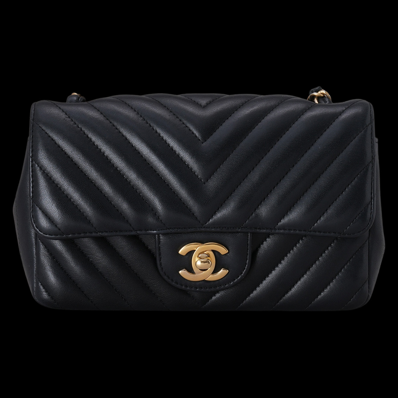 CHANEL(USED)샤넬 쉐브론 뉴미니 크로스백