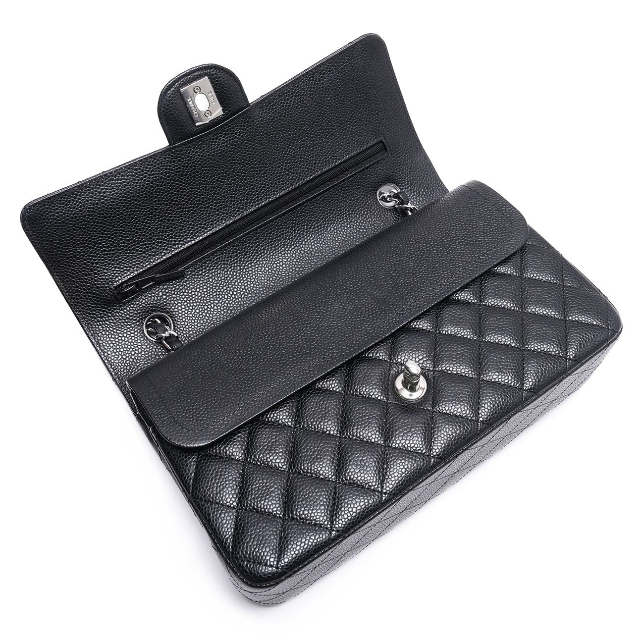 CHANEL(USED)샤넬 캐비어 클래식 미듐 플랩백