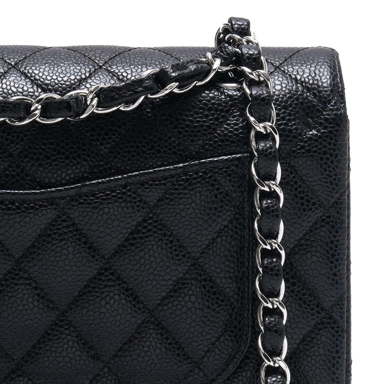 CHANEL(USED)K샤넬 캐비어 클래식 스몰 플랩백
