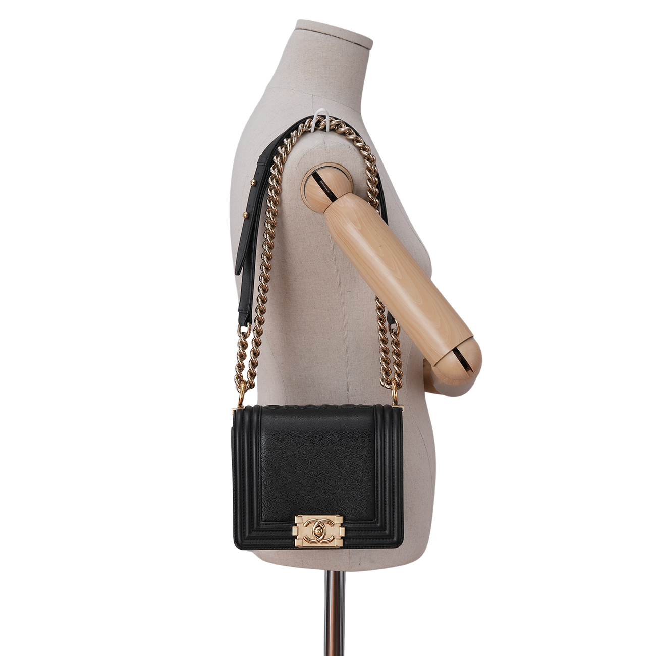 CHANEL(USED)샤넬 AS3018 시즌 보이샤넬 미니 체인백