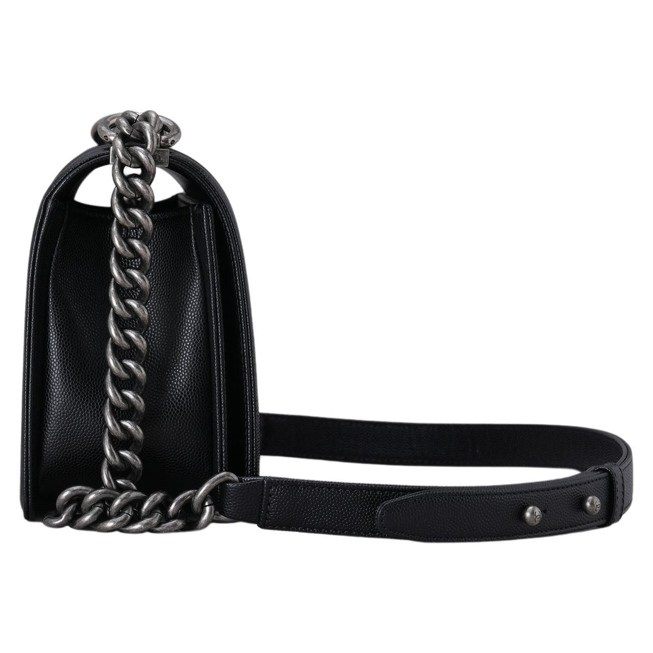 CHANEL(USED)샤넬 캐비어 보이샤넬 미듐 플랩백
