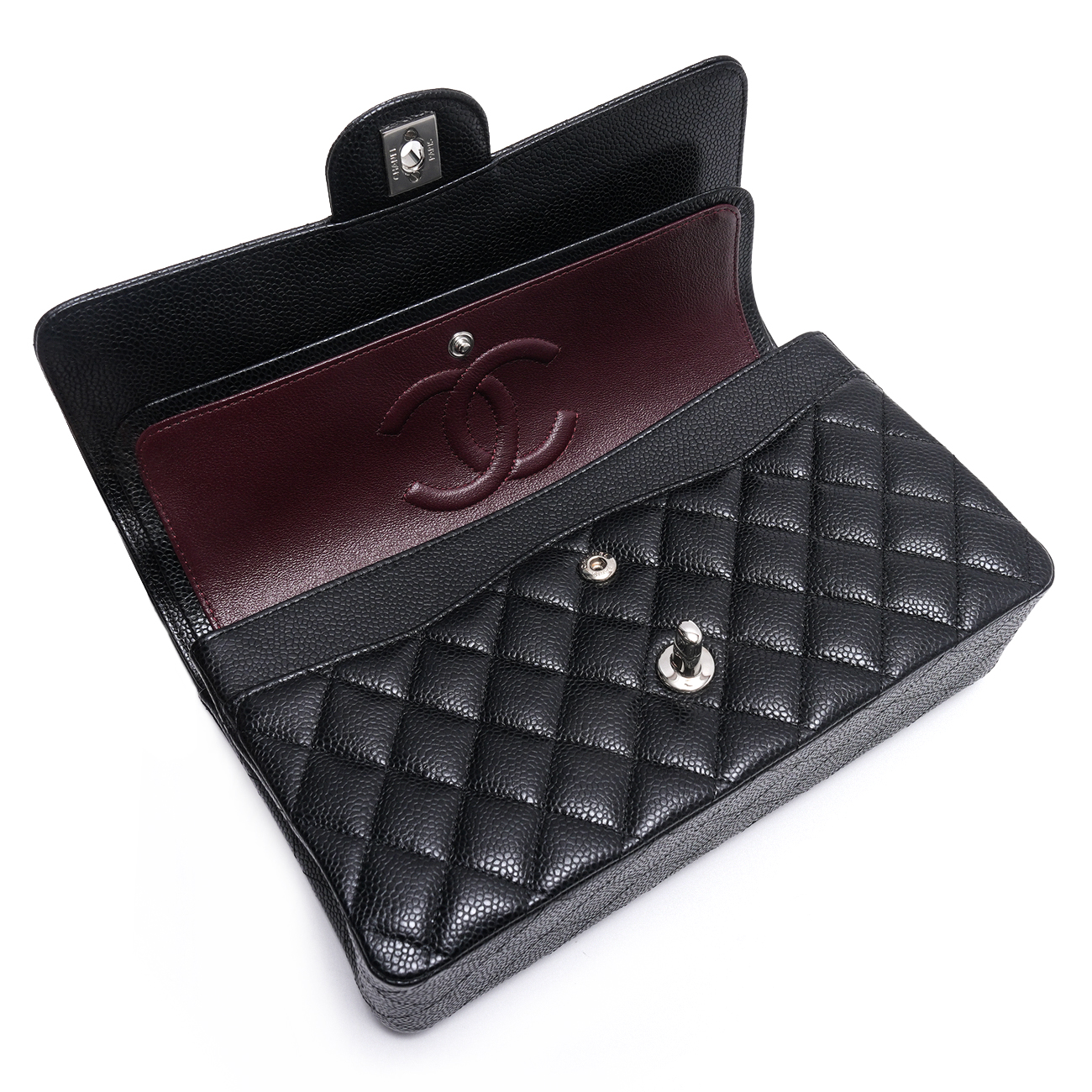 CHANEL(USED)샤넬 캐비어 클래식 미듐 플랩백