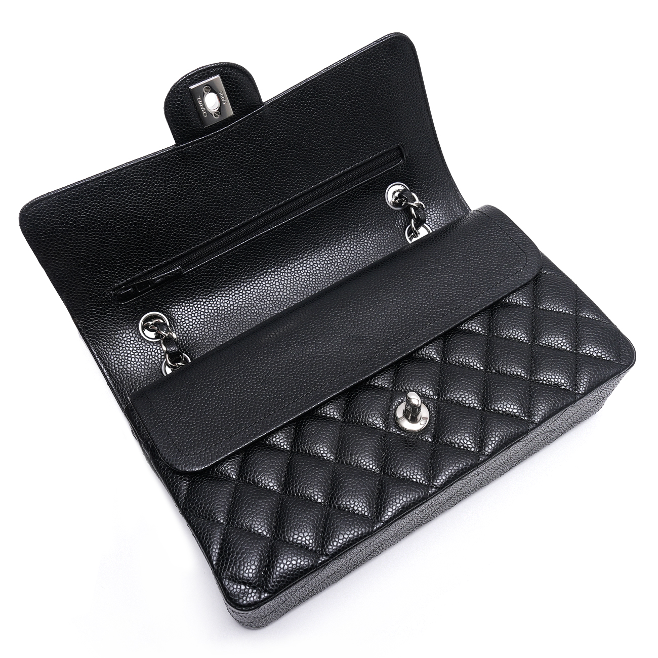 CHANEL(USED)샤넬 캐비어 클래식 미듐 플랩백