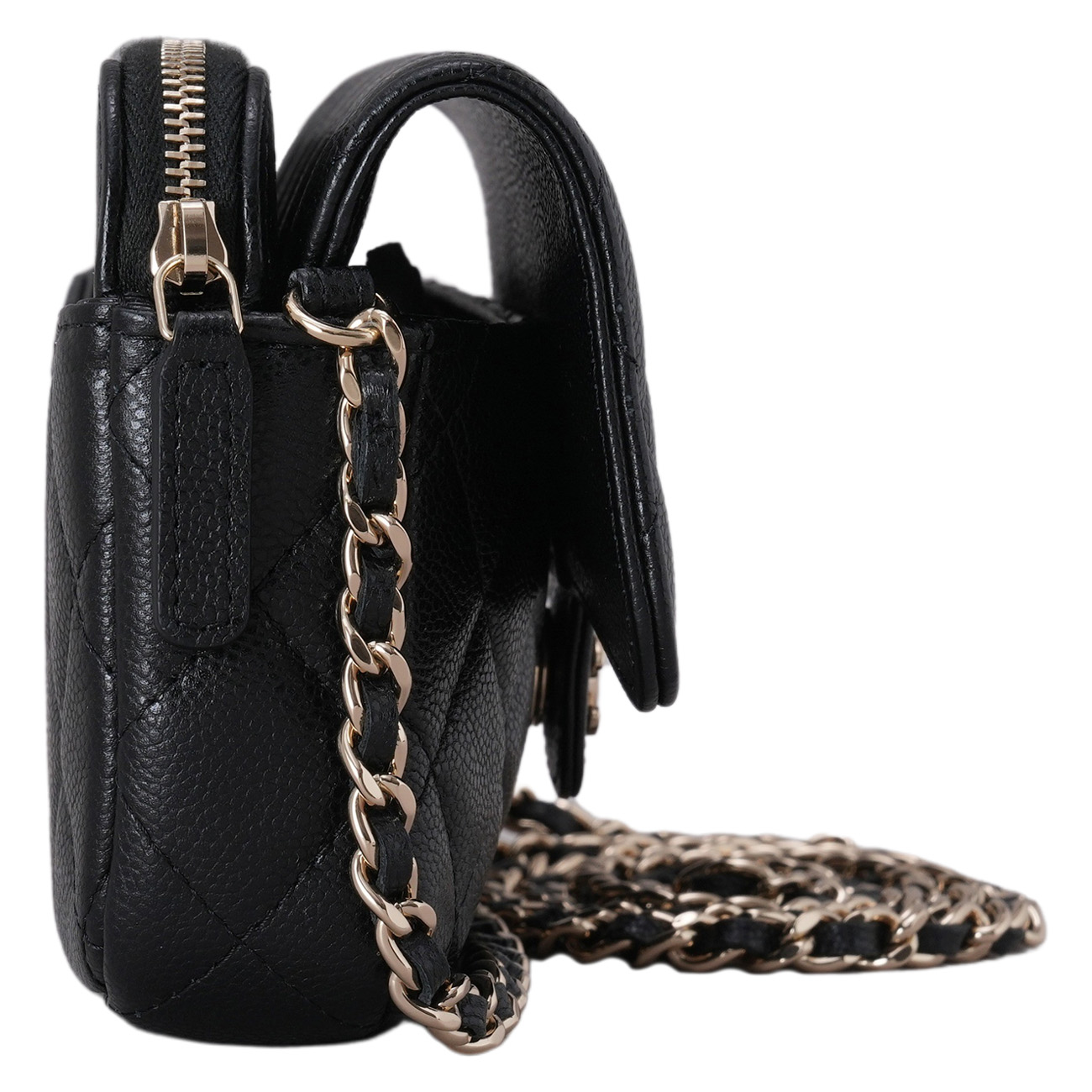 CHANEL(USED)샤넬 AP2096 클래식 더블 폰홀더 플랩 체인 WOC