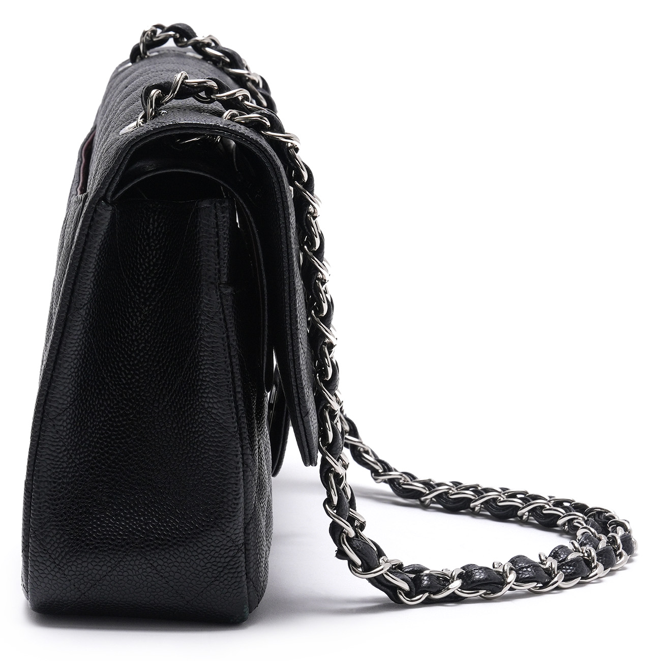 CHANEL(USED)샤넬 클래식 캐비어 라지 플랩백