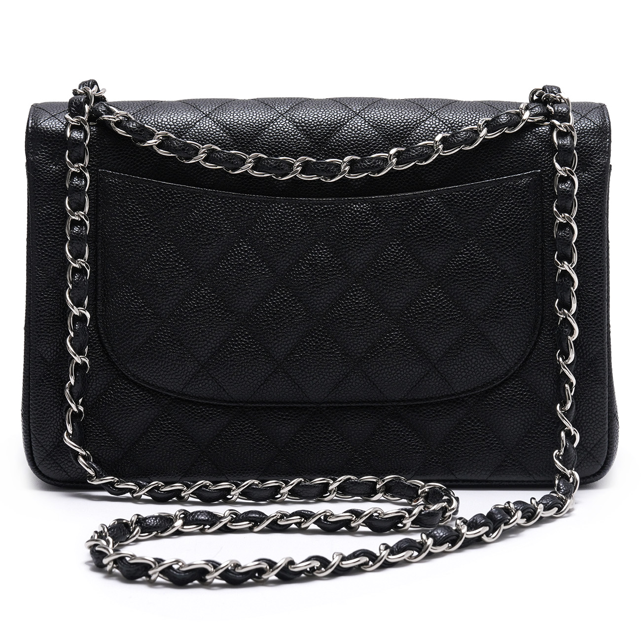 CHANEL(USED)샤넬 클래식 캐비어 라지 플랩백