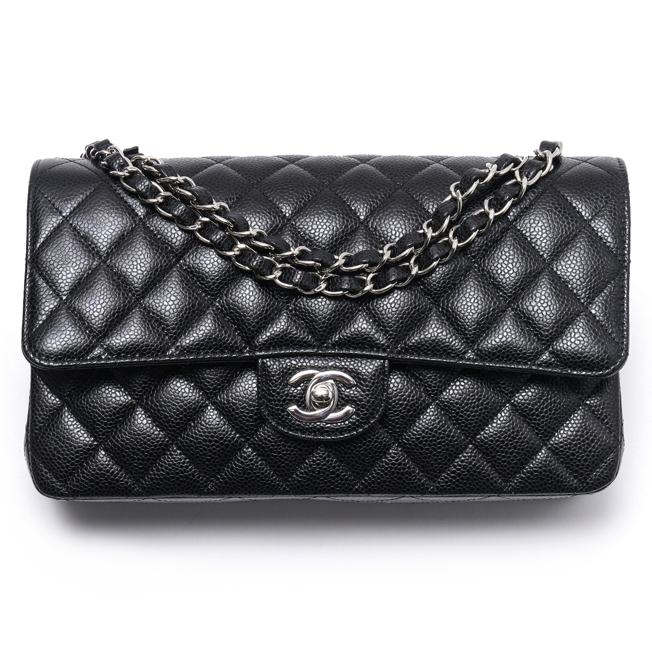 CHANEL(USED)샤넬 캐비어 클래식 미듐 플랩백