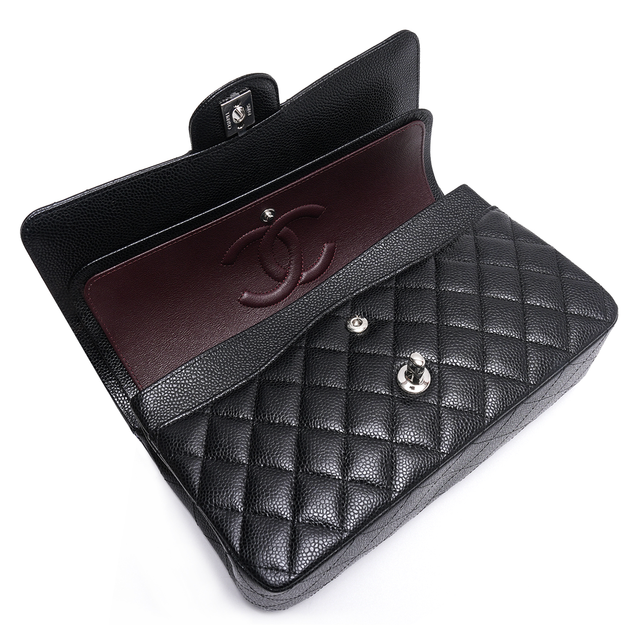 CHANEL(USED)샤넬 캐비어 클래식 미듐 플랩백