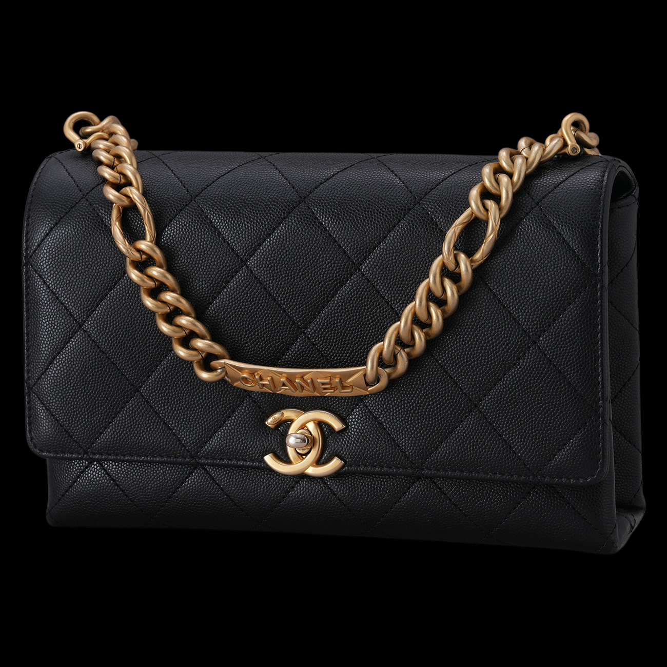 CHANEL(USED)샤넬 AS2764 시즌 체인 플랩백