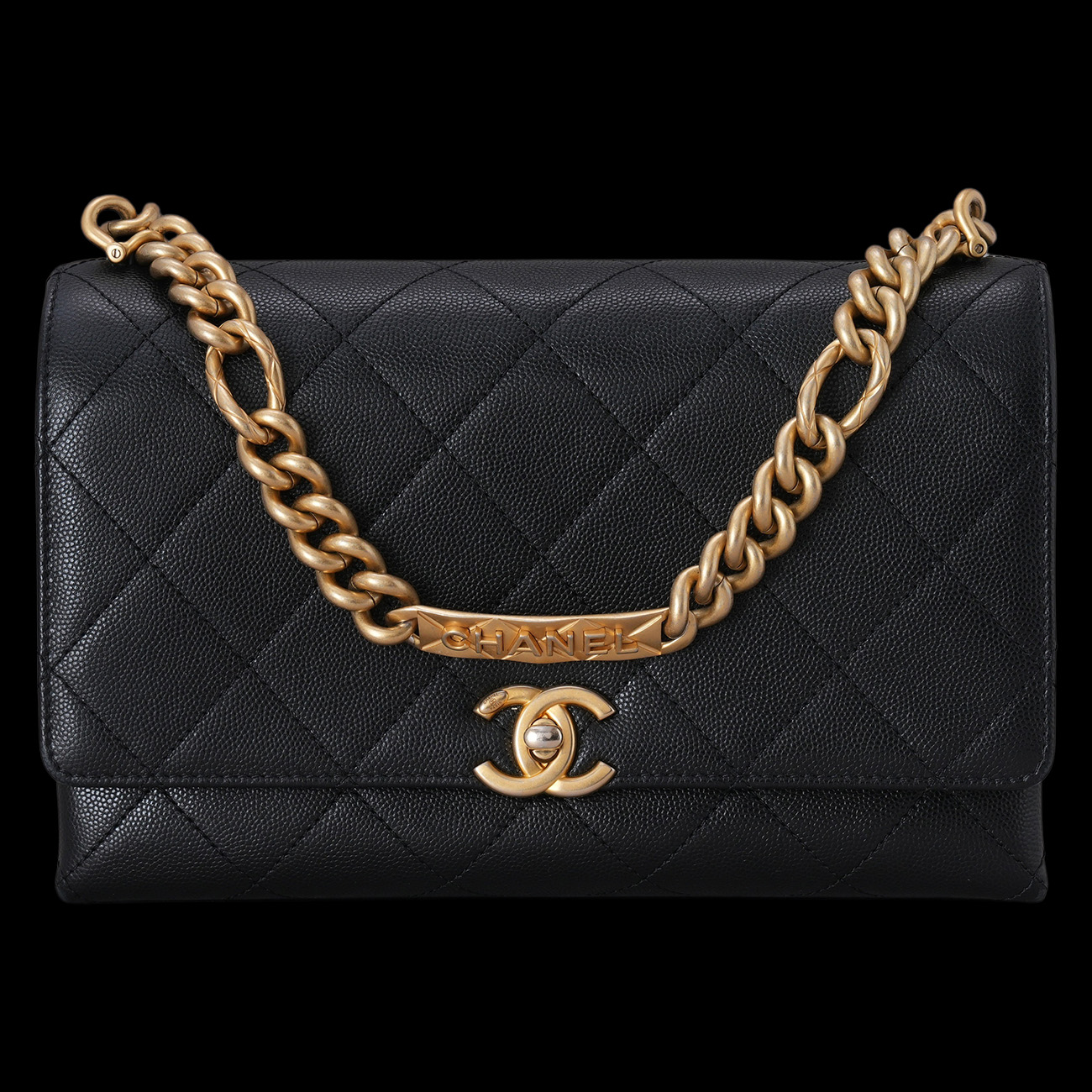 CHANEL(USED)샤넬 AS2764 시즌 체인 플랩백