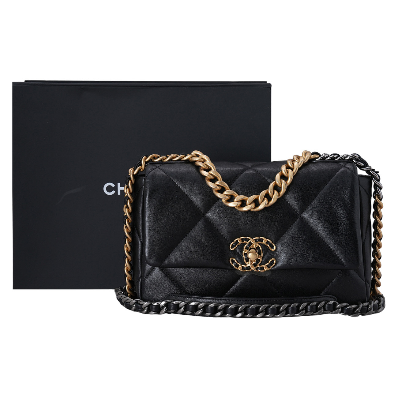 CHANEL(USED)샤넬 19백 미듐