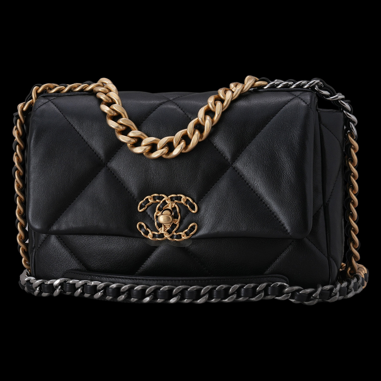 CHANEL(USED)샤넬 19백 미듐