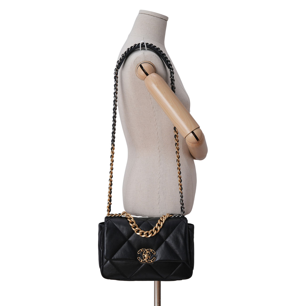 CHANEL(USED)샤넬 19백 미듐