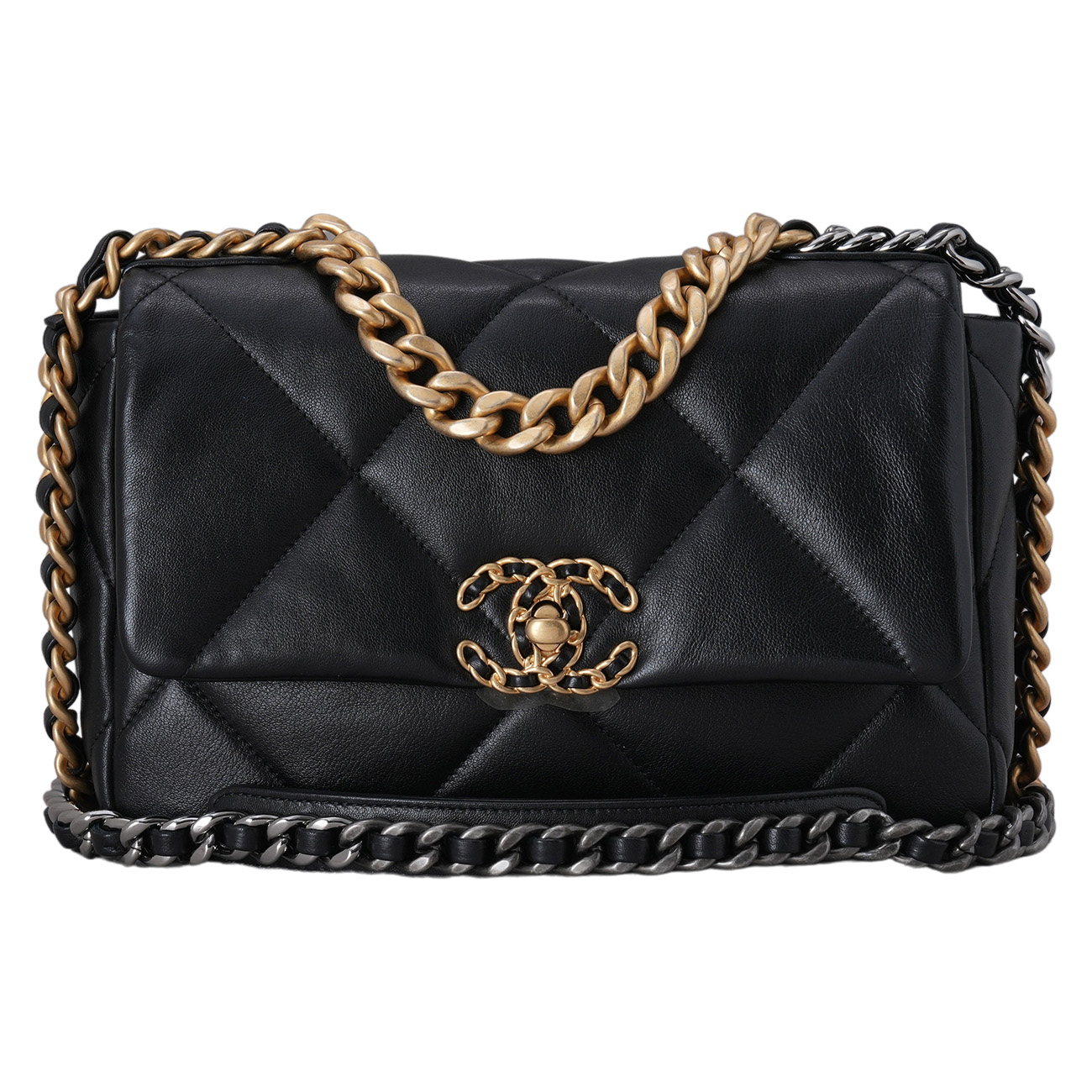 CHANEL(USED)샤넬 19백 미듐