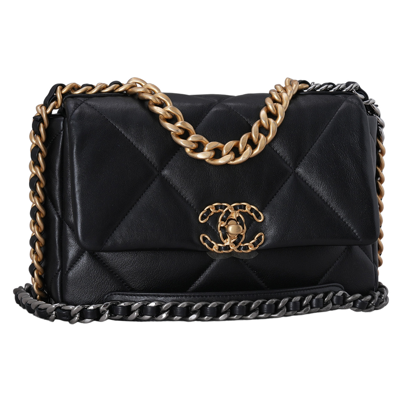 CHANEL(USED)샤넬 19백 미듐