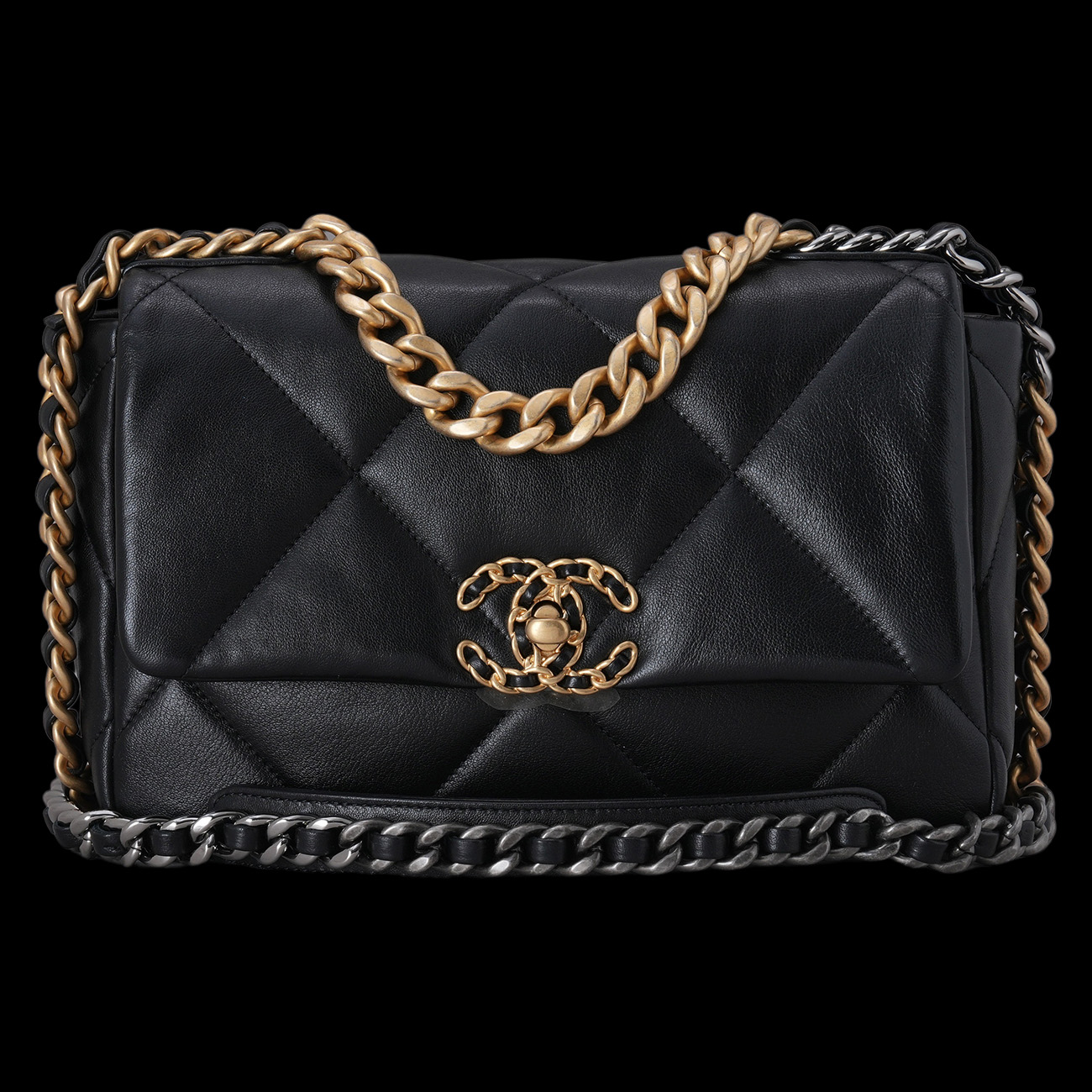CHANEL(USED)샤넬 19백 미듐