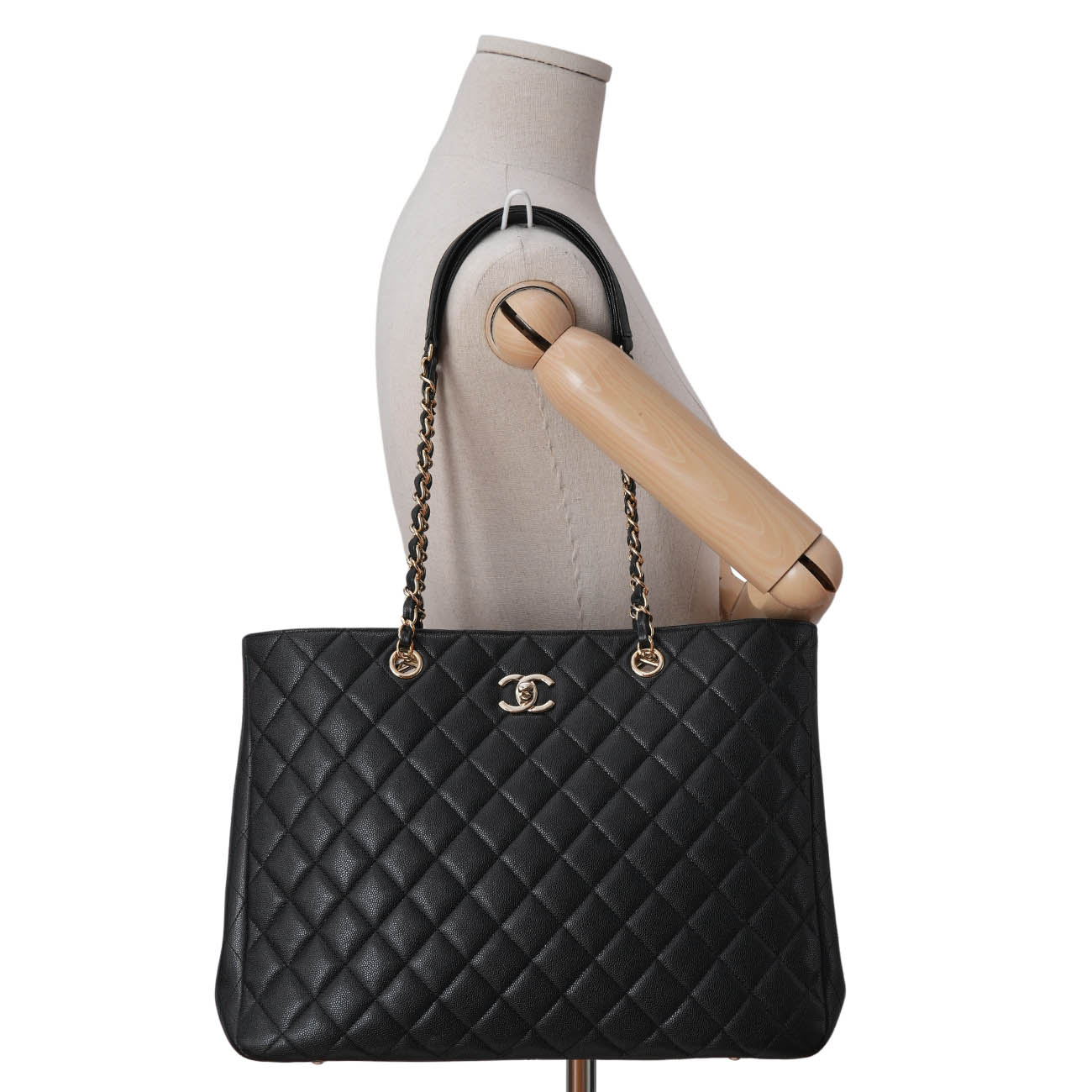 CHANEL(USED)샤넬 캐비어 타임리스 숄더백