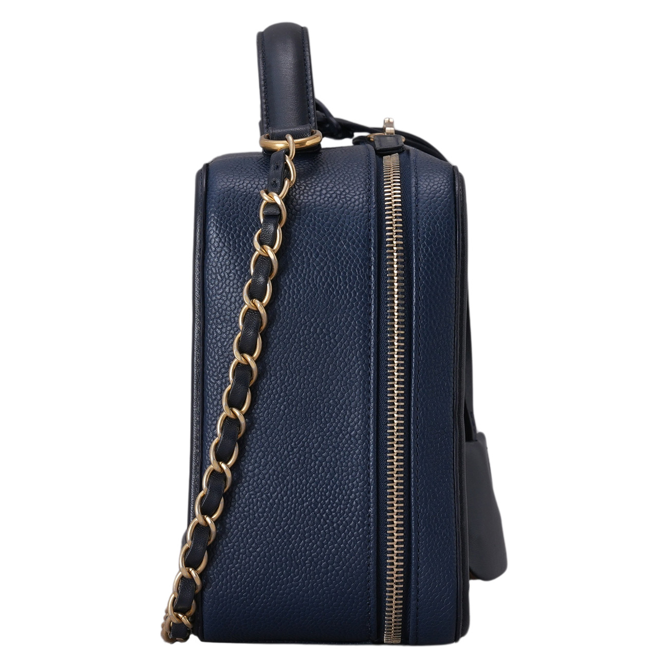 CHANEL(USED)샤넬 캐비어 코스메틱 토트 겸 숄더백
