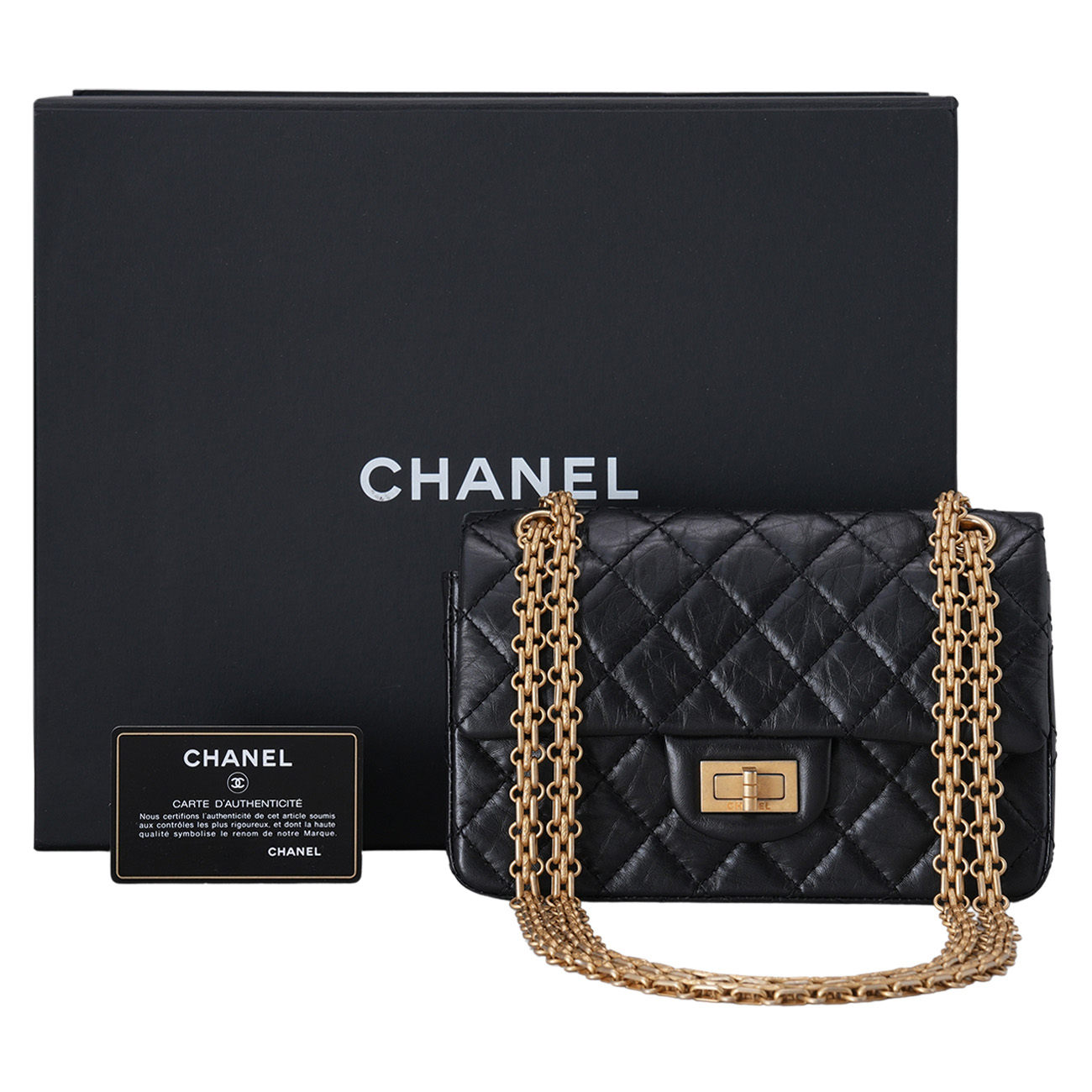 CHANEL(USED)샤넬 AS0874 2.55 빈티지 미니 플랩백