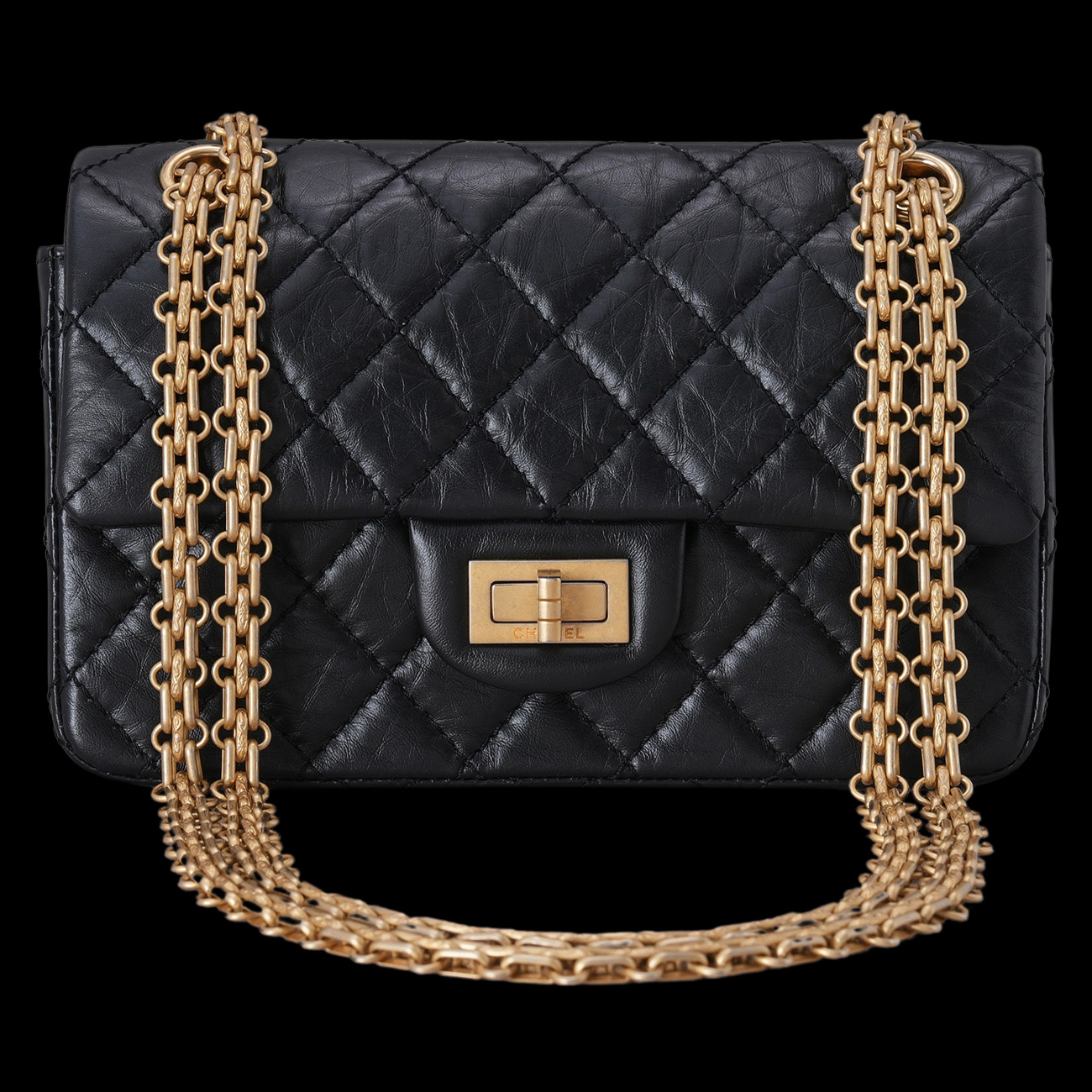 CHANEL(USED)샤넬 AS0874 2.55 빈티지 미니 플랩백