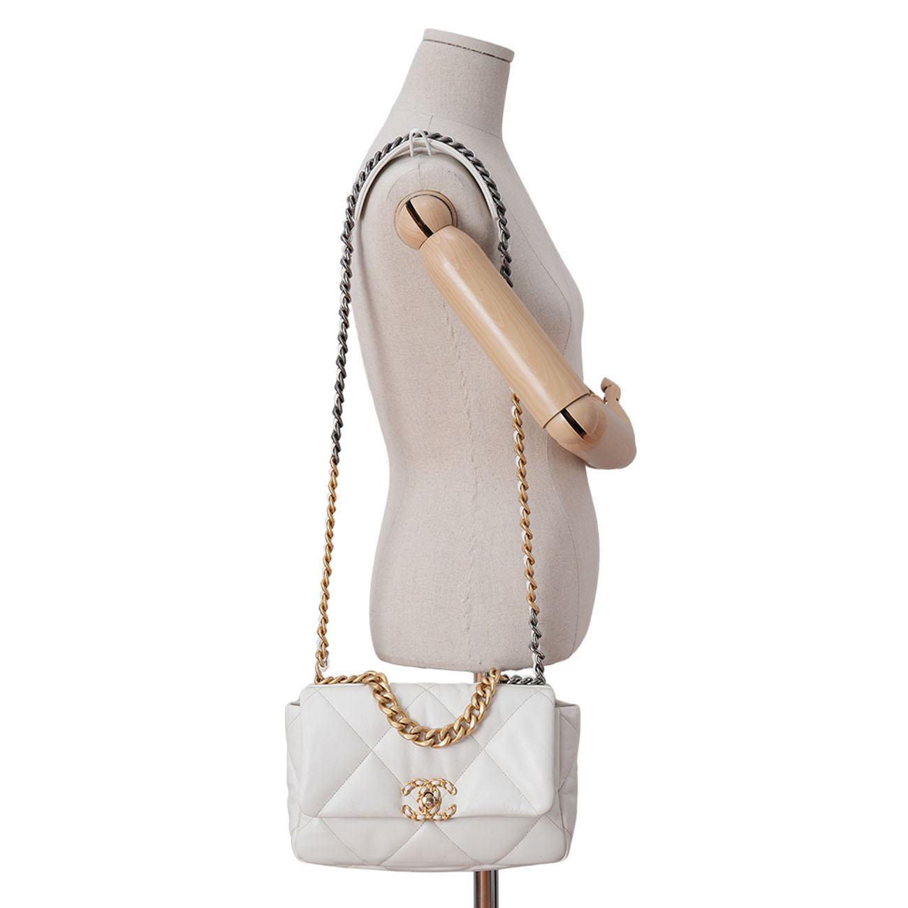 CHANEL(USED)샤넬 19백 미듐
