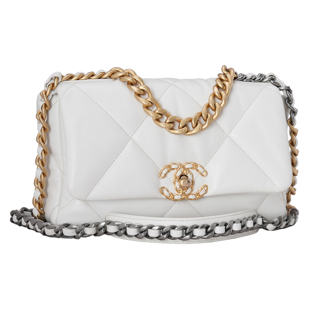 CHANEL(USED)샤넬 19백 미듐