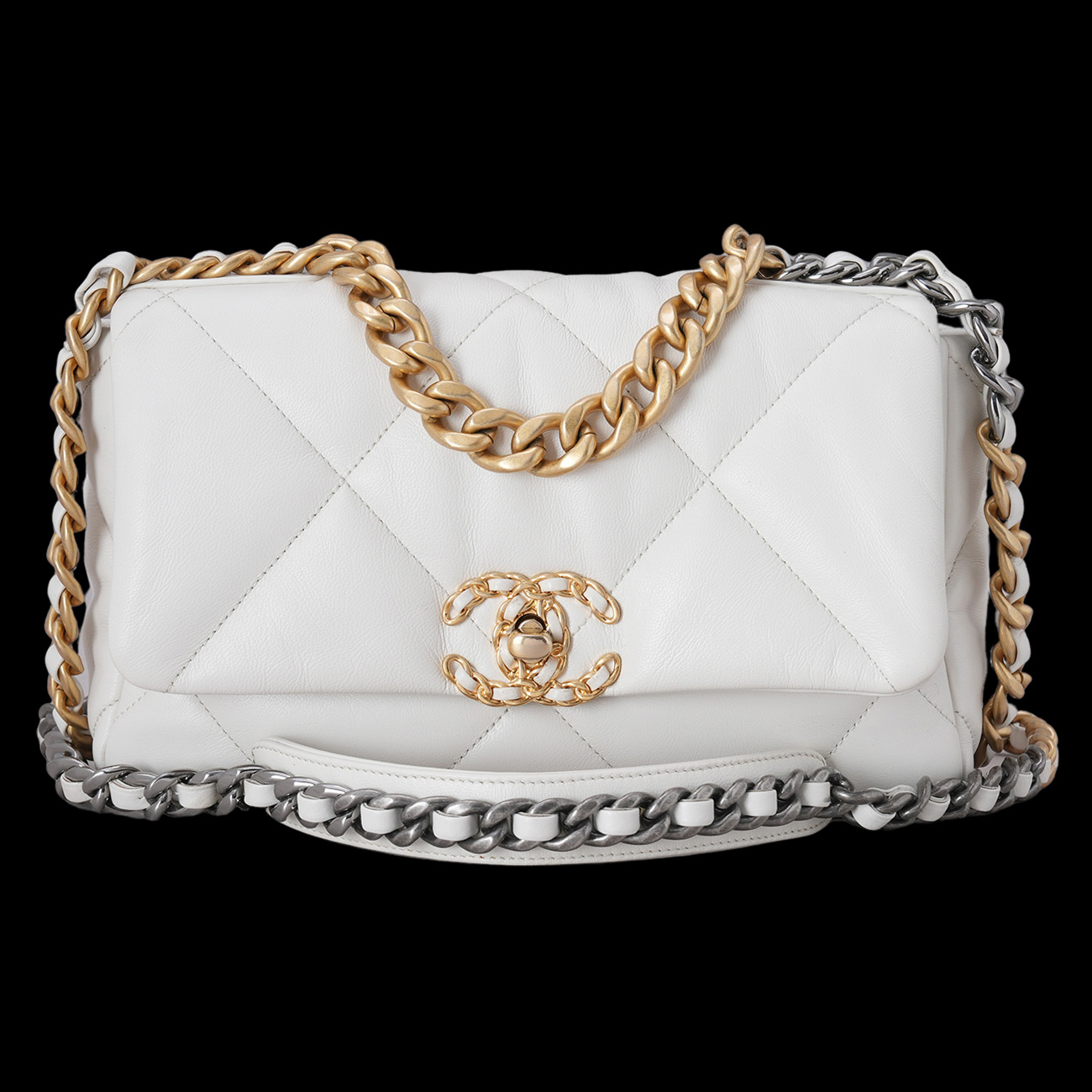 CHANEL(USED)샤넬 19백 미듐