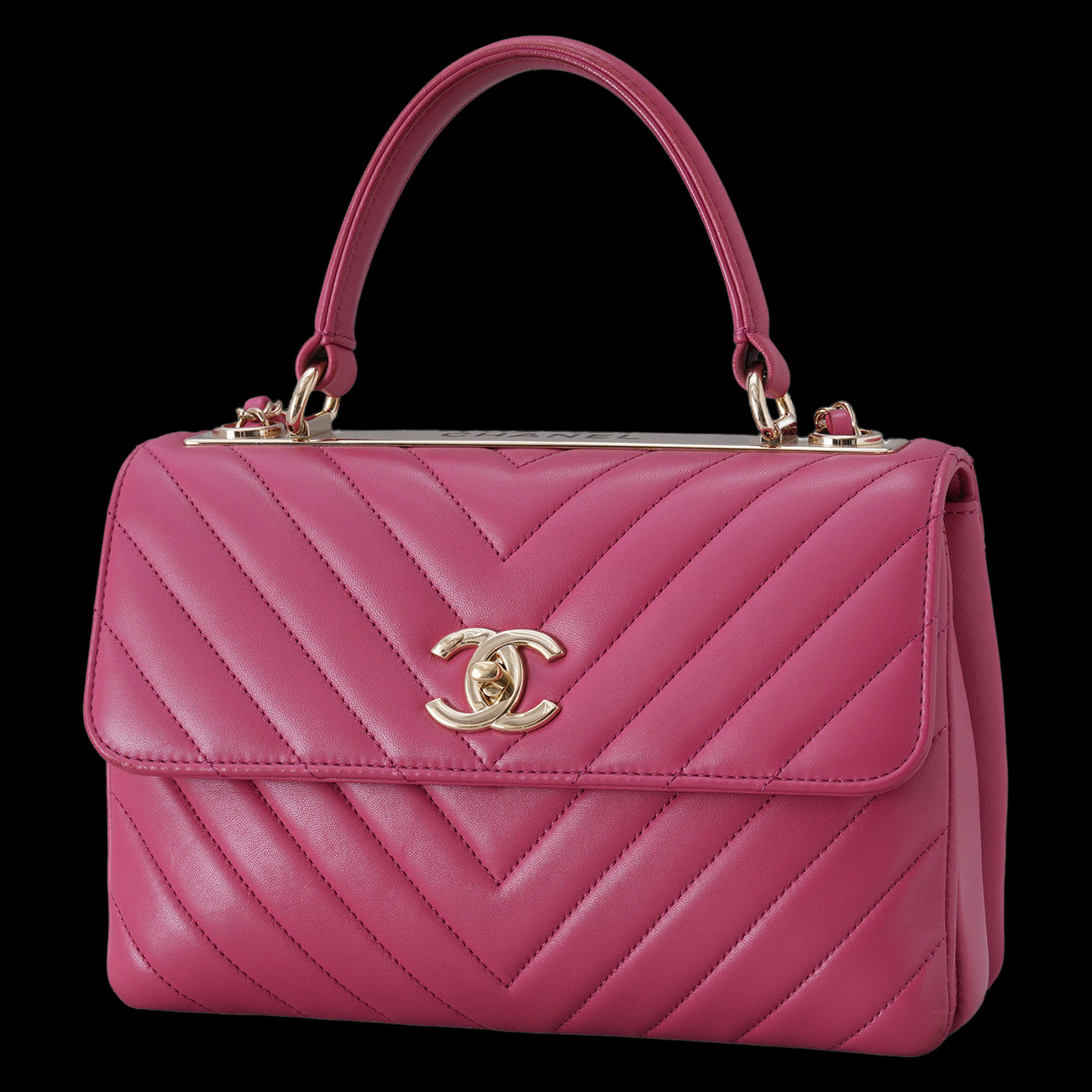 CHANEL(USED)샤넬 쉐브론 트렌디 CC 스몰