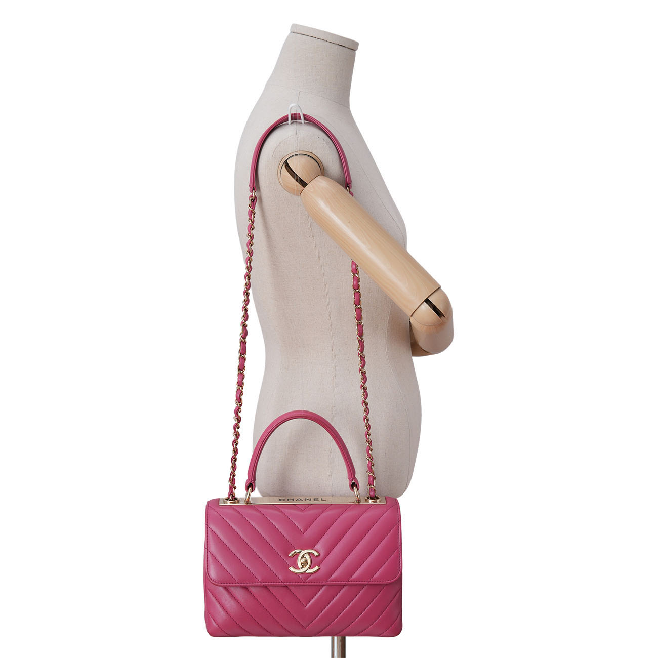 CHANEL(USED)샤넬 쉐브론 트렌디 CC 스몰