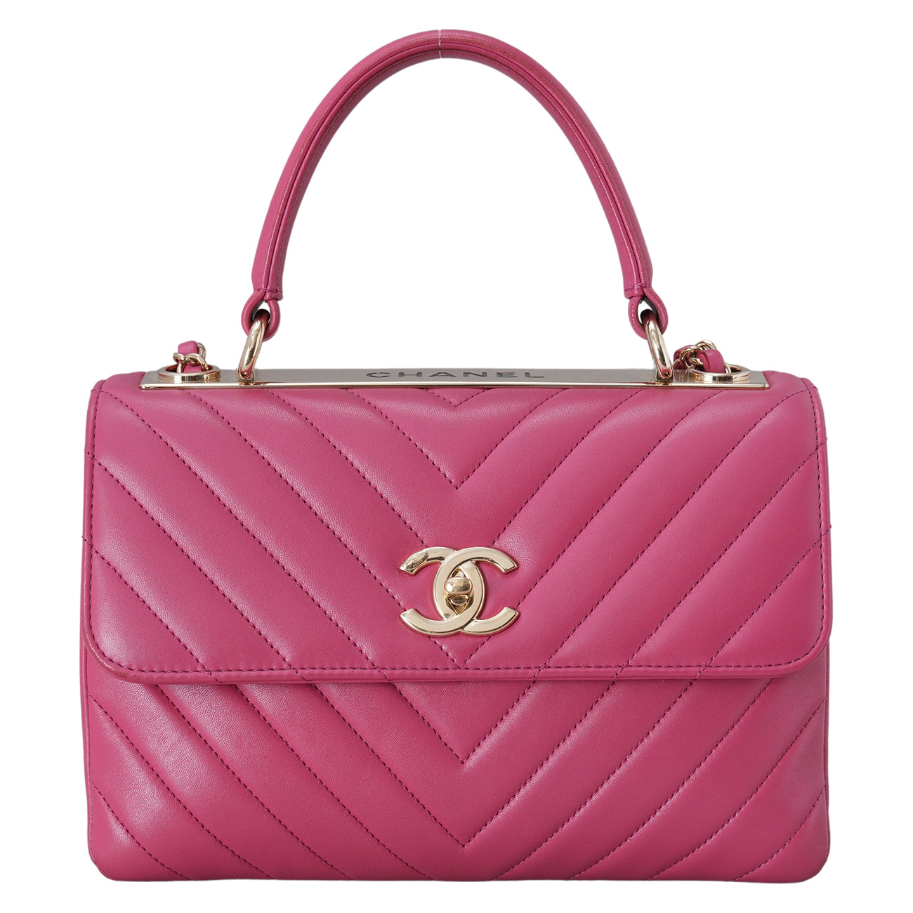 CHANEL(USED)샤넬 쉐브론 트렌디 CC 스몰
