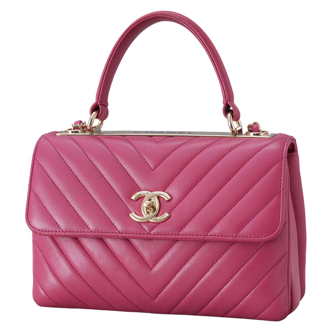 CHANEL(USED)샤넬 쉐브론 트렌디 CC 스몰