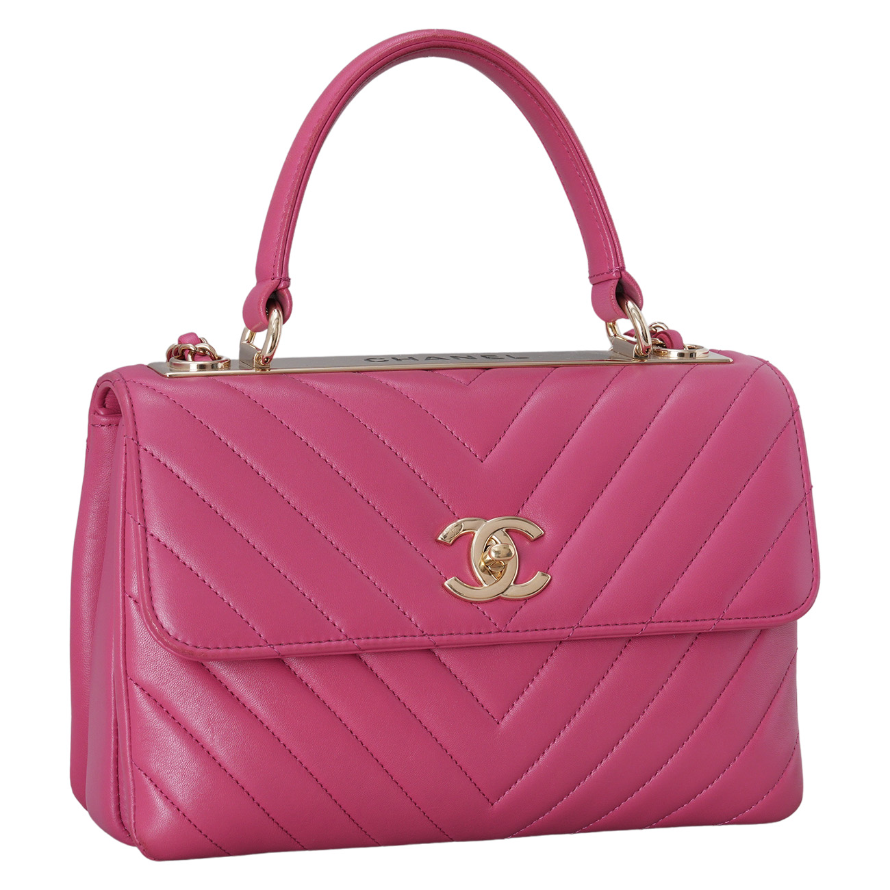 CHANEL(USED)샤넬 쉐브론 트렌디 CC 스몰