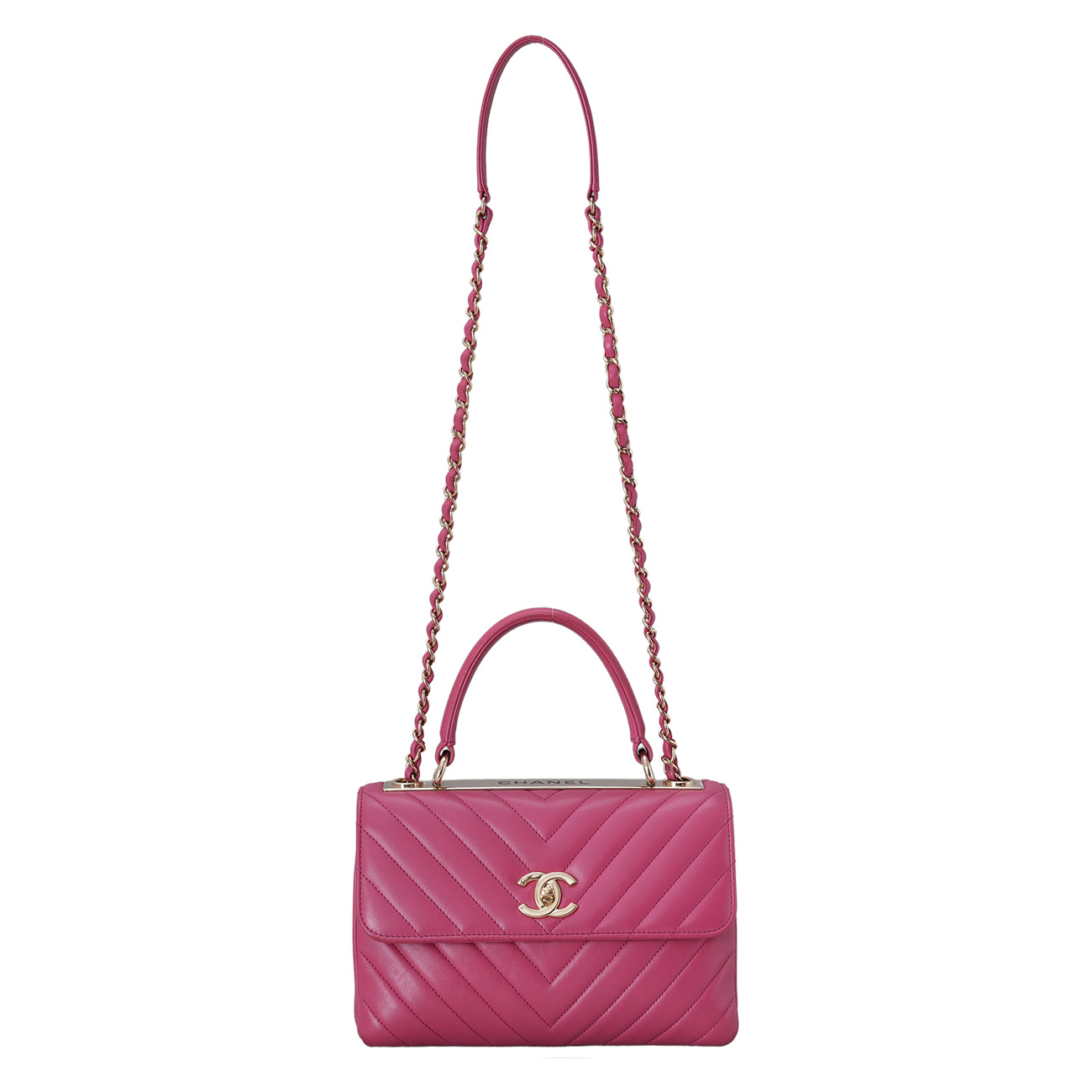 CHANEL(USED)샤넬 쉐브론 트렌디 CC 스몰