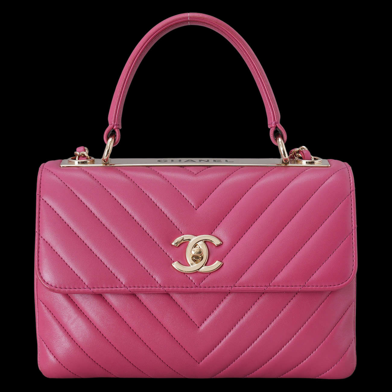 CHANEL(USED)샤넬 쉐브론 트렌디 CC 스몰