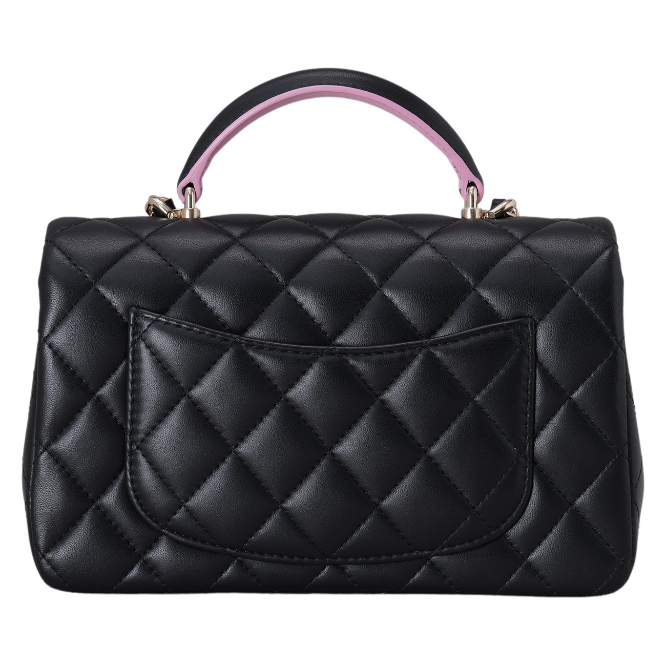 CHANEL(USED)샤넬 AS2431 뉴미니 탑핸들백