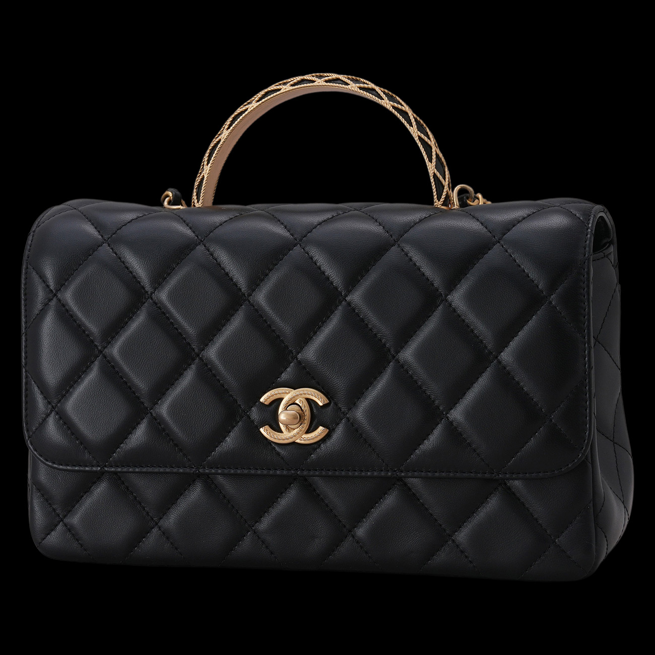 CHANEL(USED)샤넬 AS4232 시즌 탑핸들 체인백