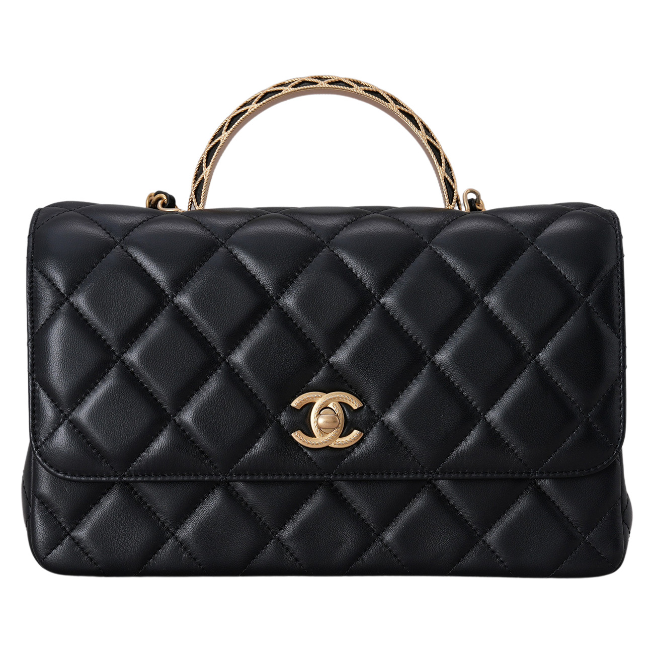 CHANEL(USED)샤넬 AS4232 시즌 탑핸들 체인백