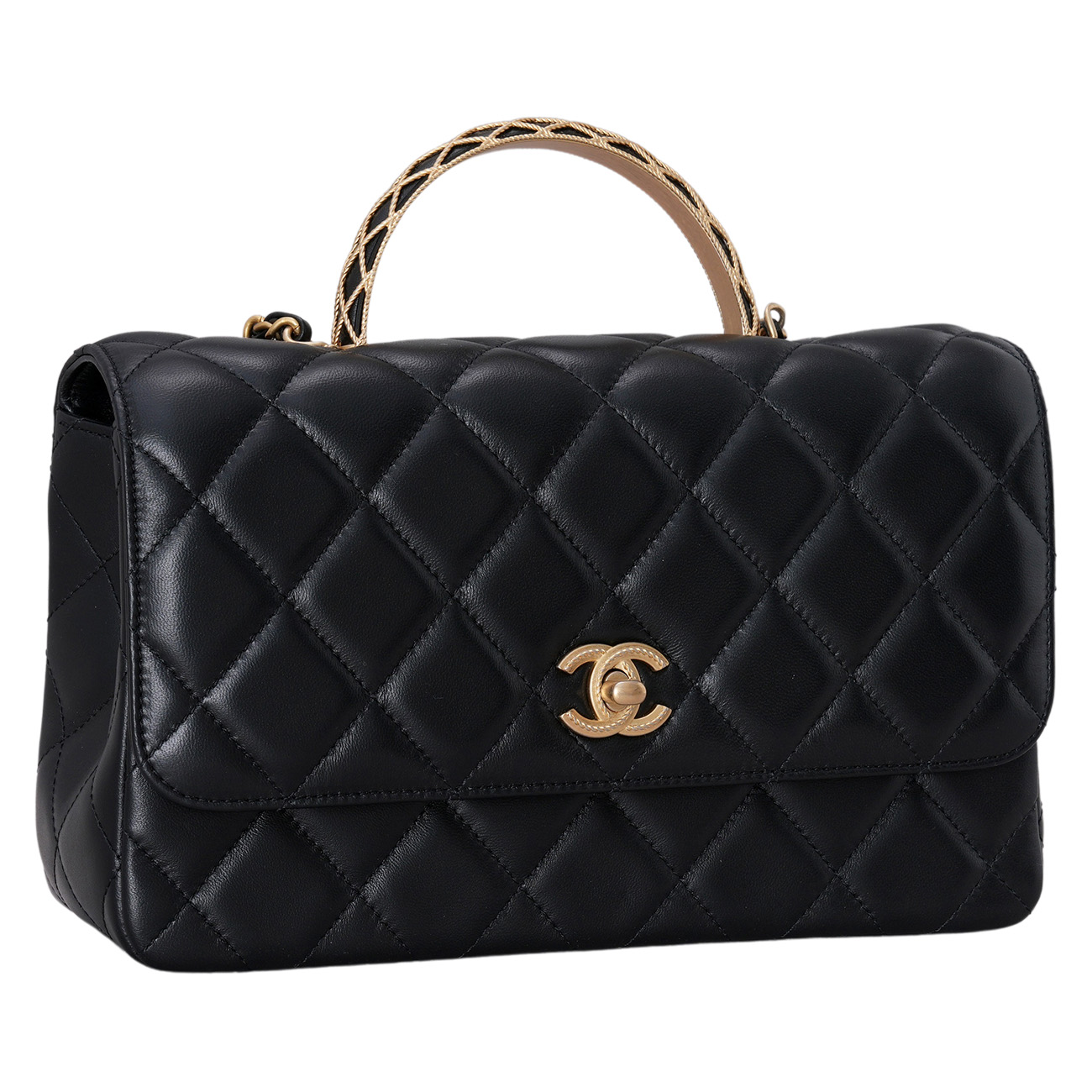 CHANEL(USED)샤넬 AS4232 시즌 탑핸들 체인백