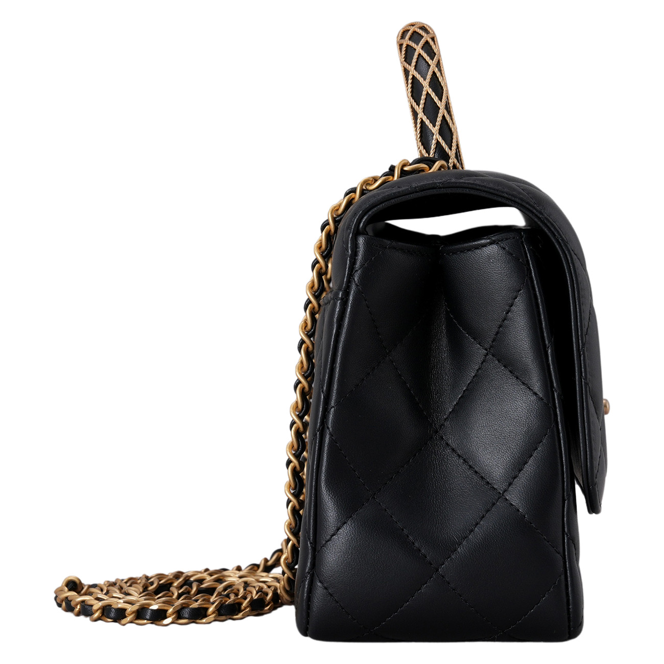 CHANEL(USED)샤넬 AS4232 시즌 탑핸들 체인백