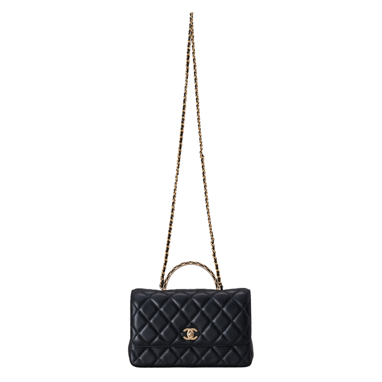 CHANEL(USED)샤넬 AS4232 시즌 탑핸들 체인백