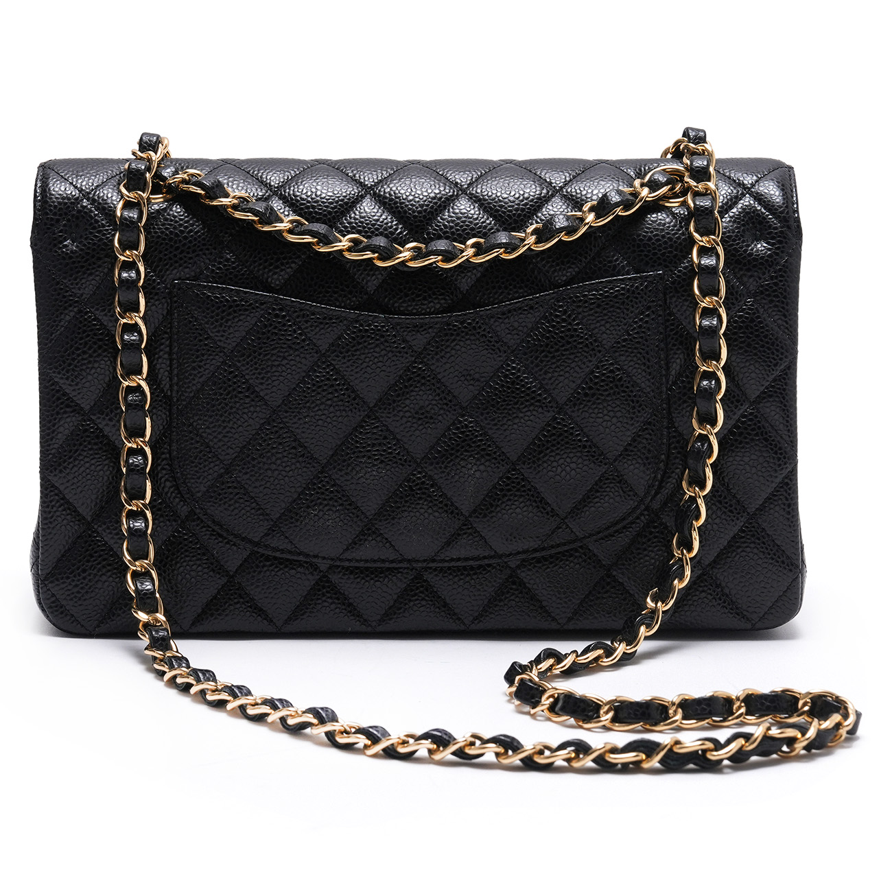 CHANEL(USED)샤넬 캐비어 클래식 미듐 플랩백
