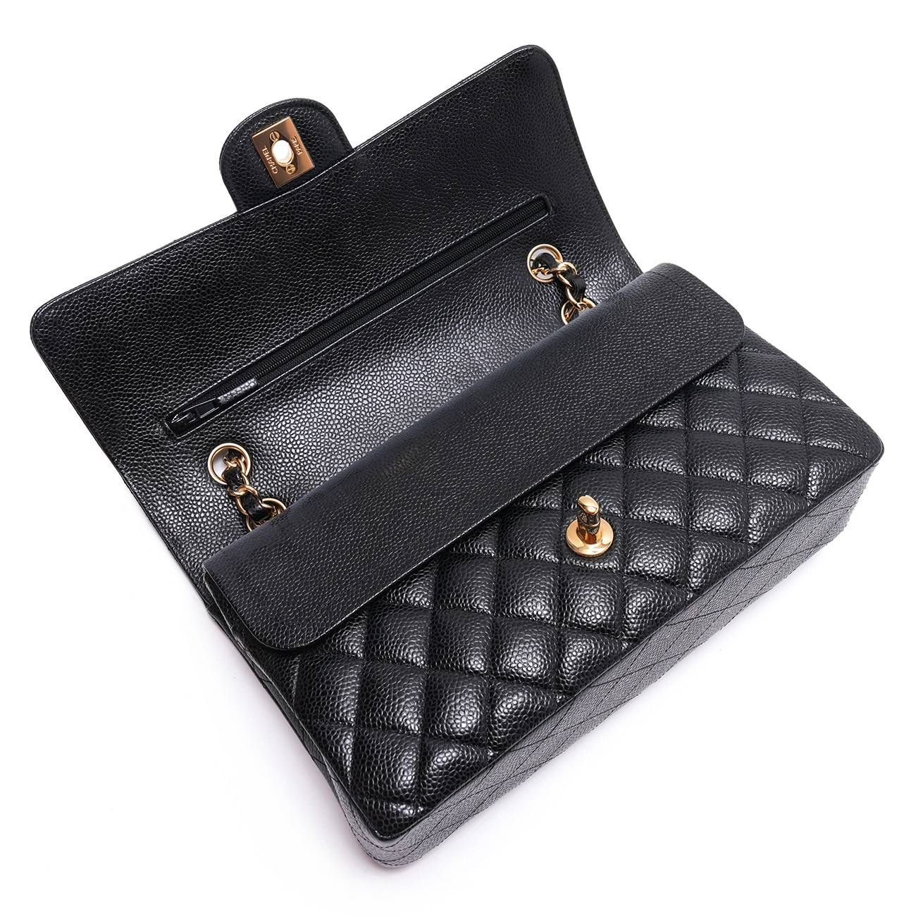 CHANEL(USED)샤넬 캐비어 클래식 미듐 플랩백