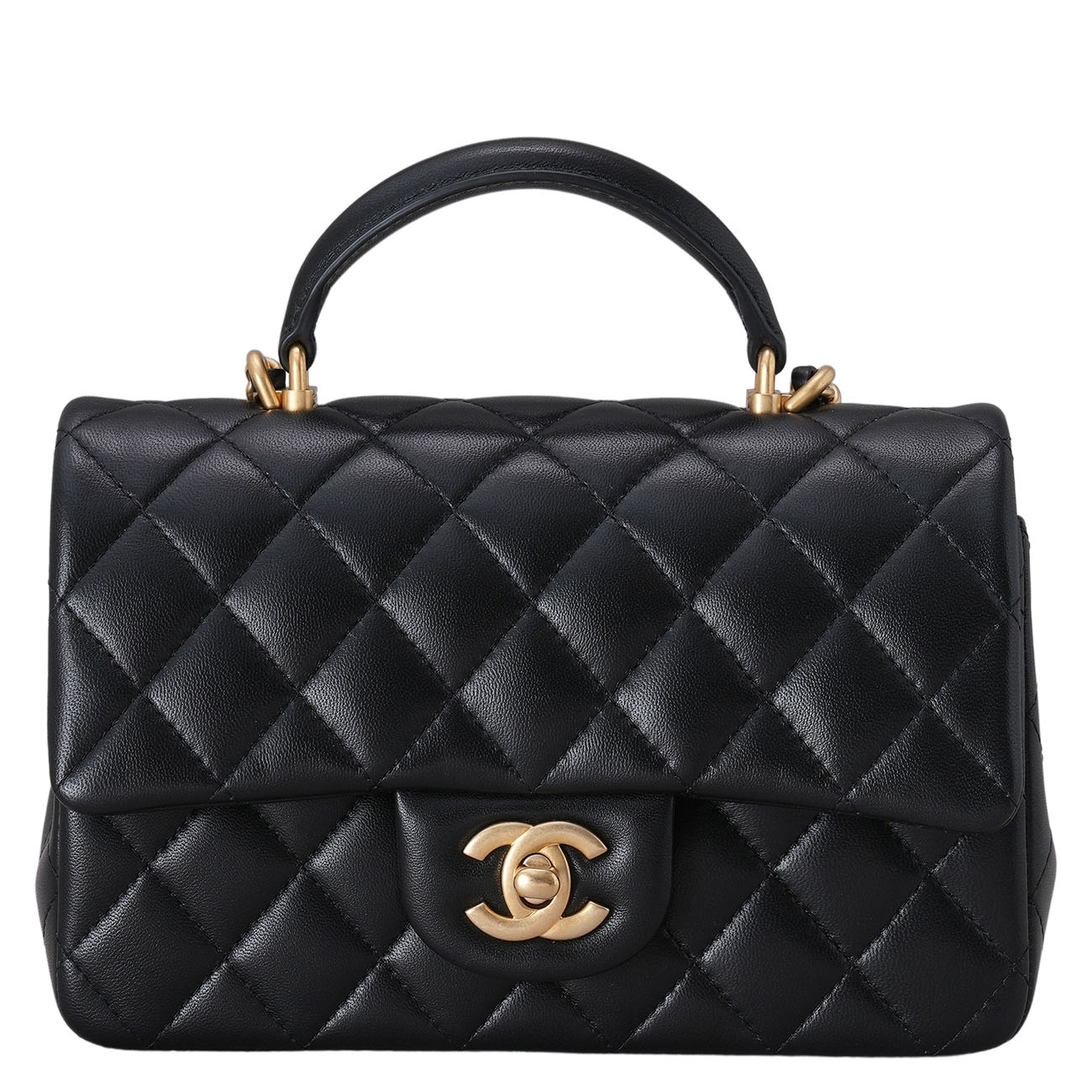 CHANEL(USED)샤넬 클래식 뉴미니 탑핸들백