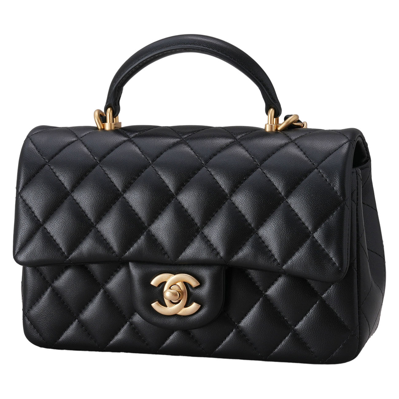 CHANEL(USED)샤넬 클래식 뉴미니 탑핸들백