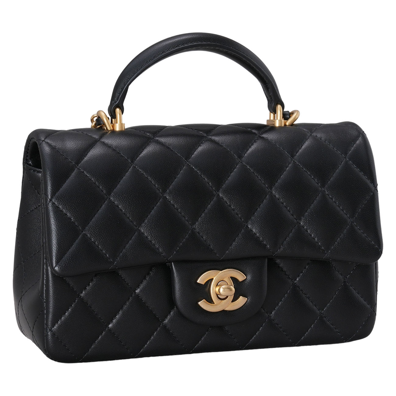 CHANEL(USED)샤넬 클래식 뉴미니 탑핸들백