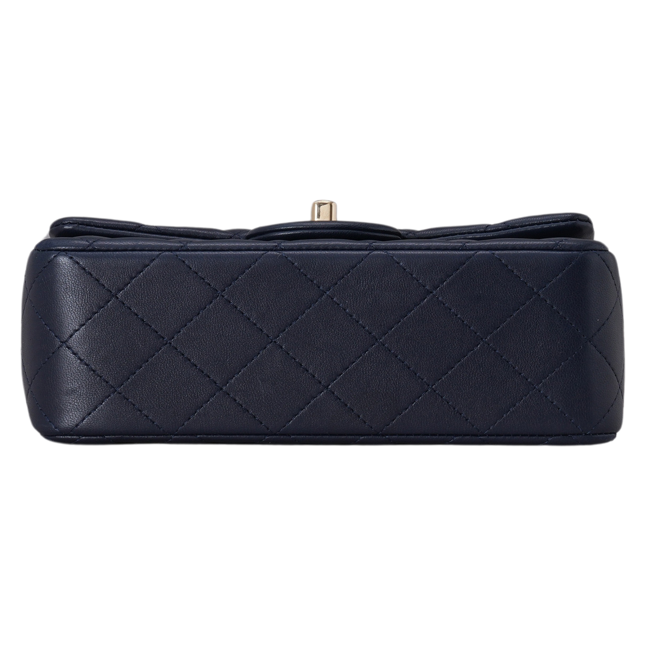 CHANEL(USED)샤넬 램스킨 클래식 뉴미니 탑핸들