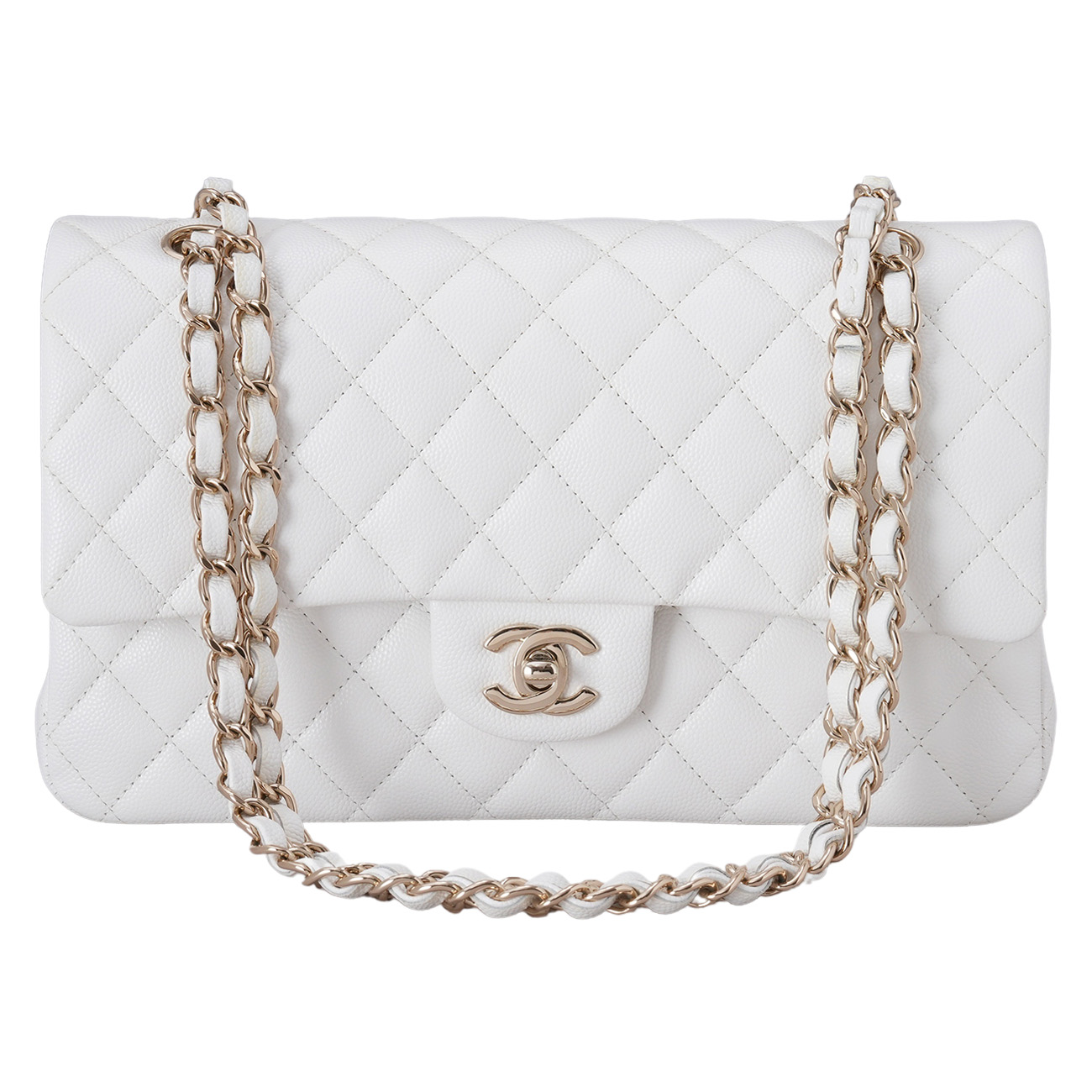 CHANEL(USED)샤넬 캐비어 클래식 미듐 플랩백